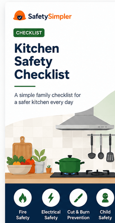 Kitchen Safety Checklist