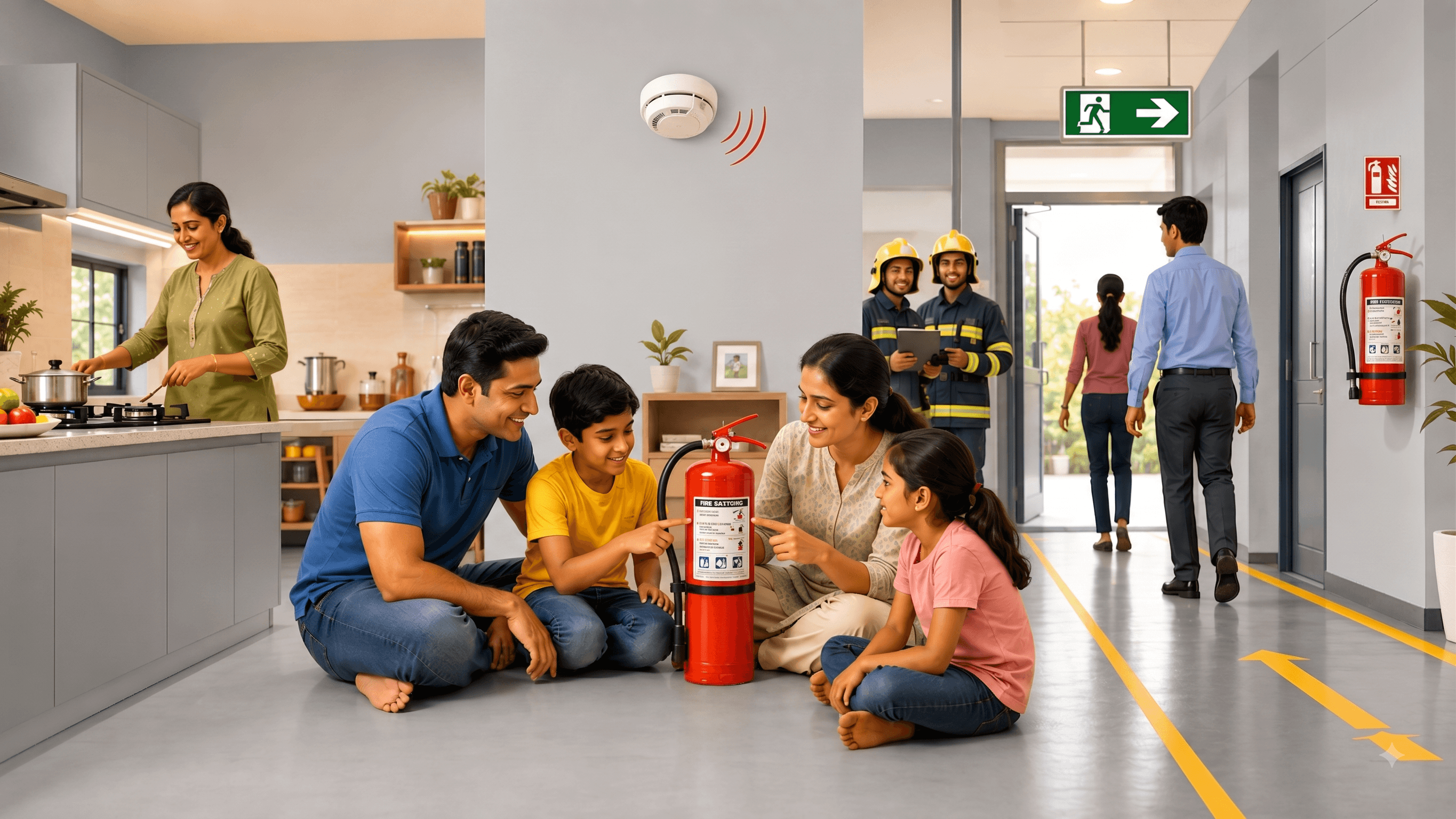 Fire Safety for Everyone: Simple Rules to Protect Your Home, Kids, and Workplace