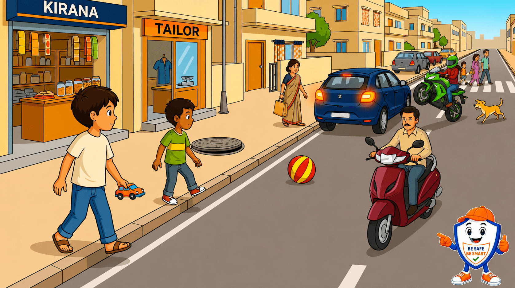 Spot the Danger: Road Safety
