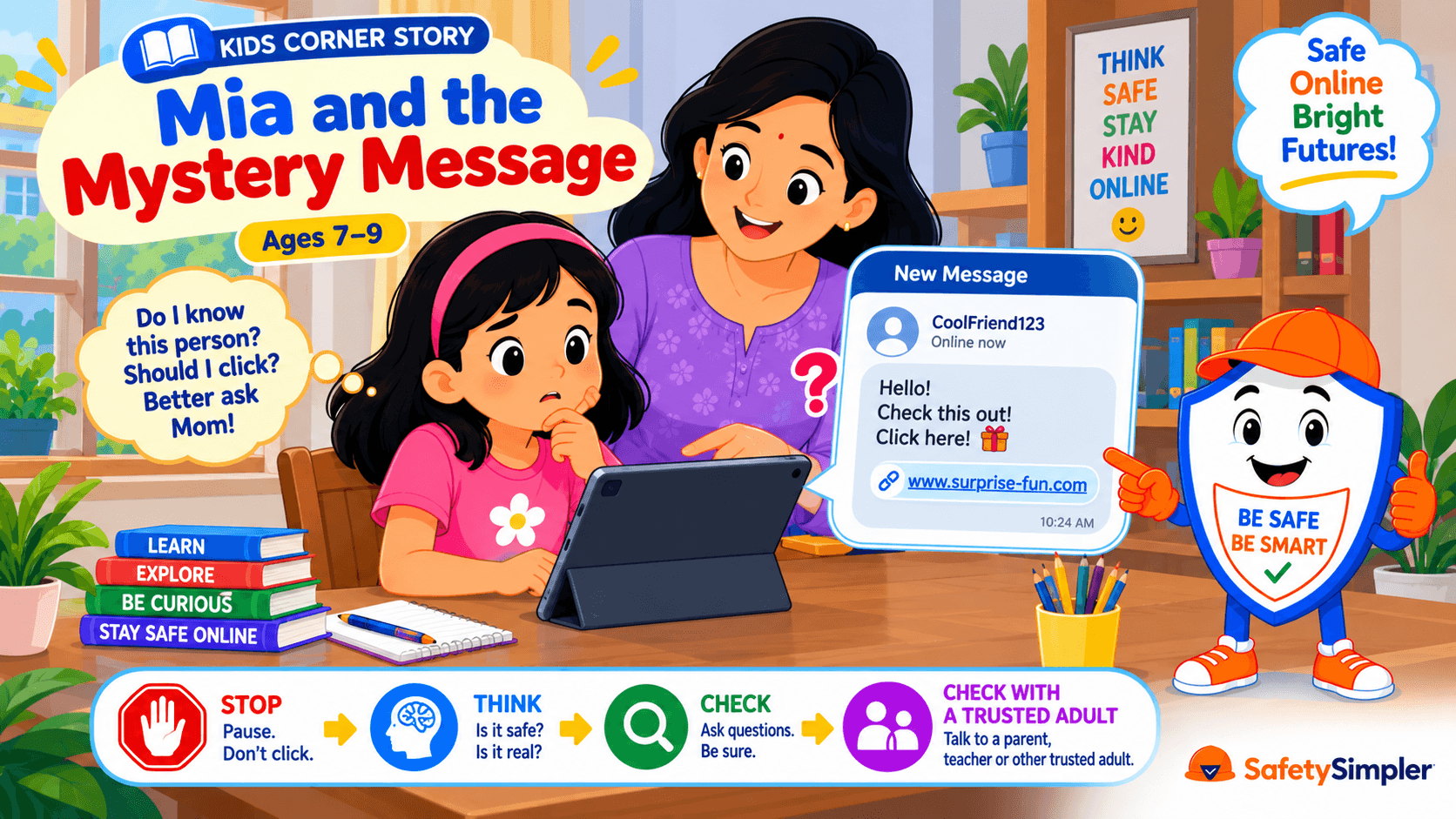 Mia and the Mystery Message